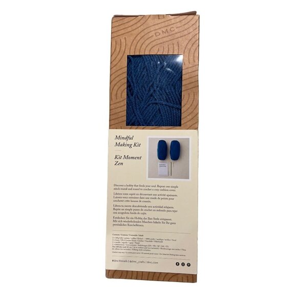 DMC Mindful Making Cushion Crochet Kit - Picture 3 of 4